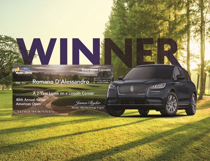 2 Year Lease at the Annual Italian American Open Auto Dealers Hole in One Prizes