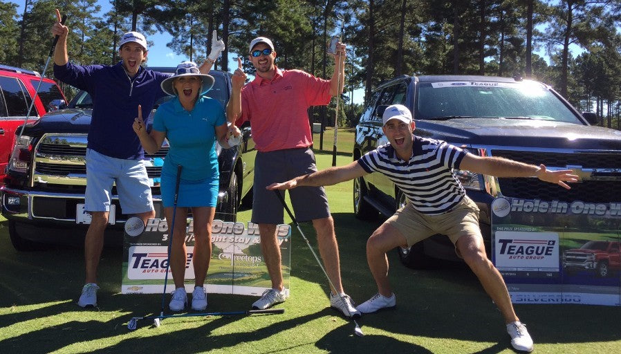 How Teague Chevrolet Gained a Loyal Customer with a Hole in One Sponso