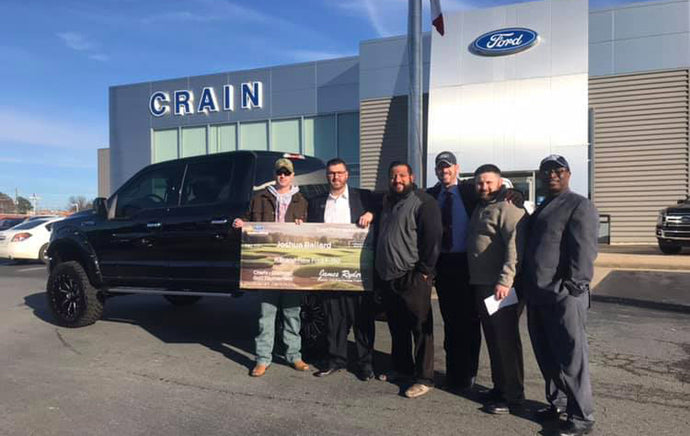 Brand New Truck from Fundraiser Benefiting Military Families