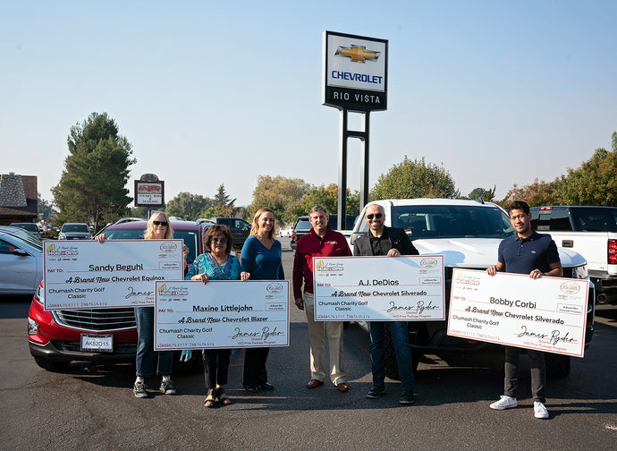 4 Hole-in-One Winners Drive Off in New Cars Won at Chumash Charity Classic