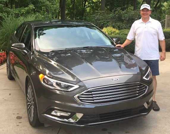 Lucky Michigan Golfer Wins Brand New Ford Fusion