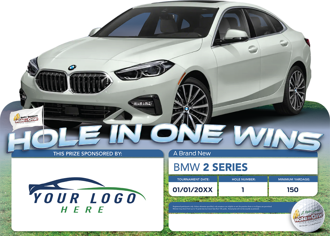 BMW 2 Series Golf Event Prize Package