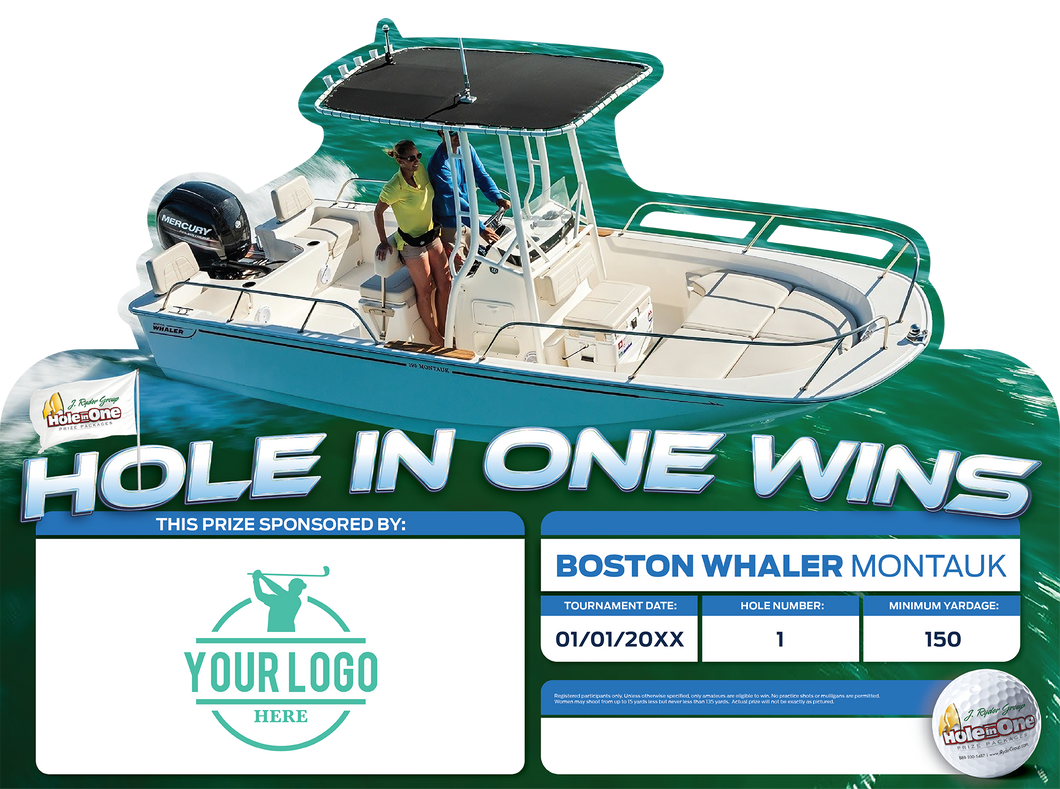 Boston Whaler Montauk - Golf Event Prize Package