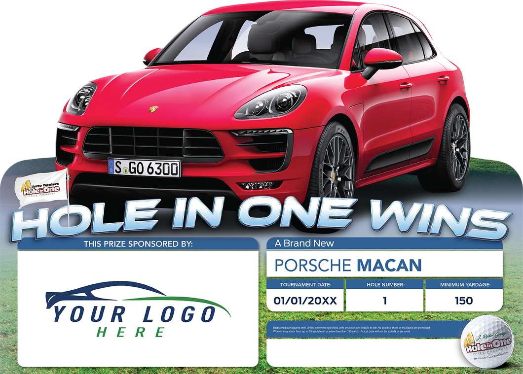 Porsche Macan Golf Event Prize Package