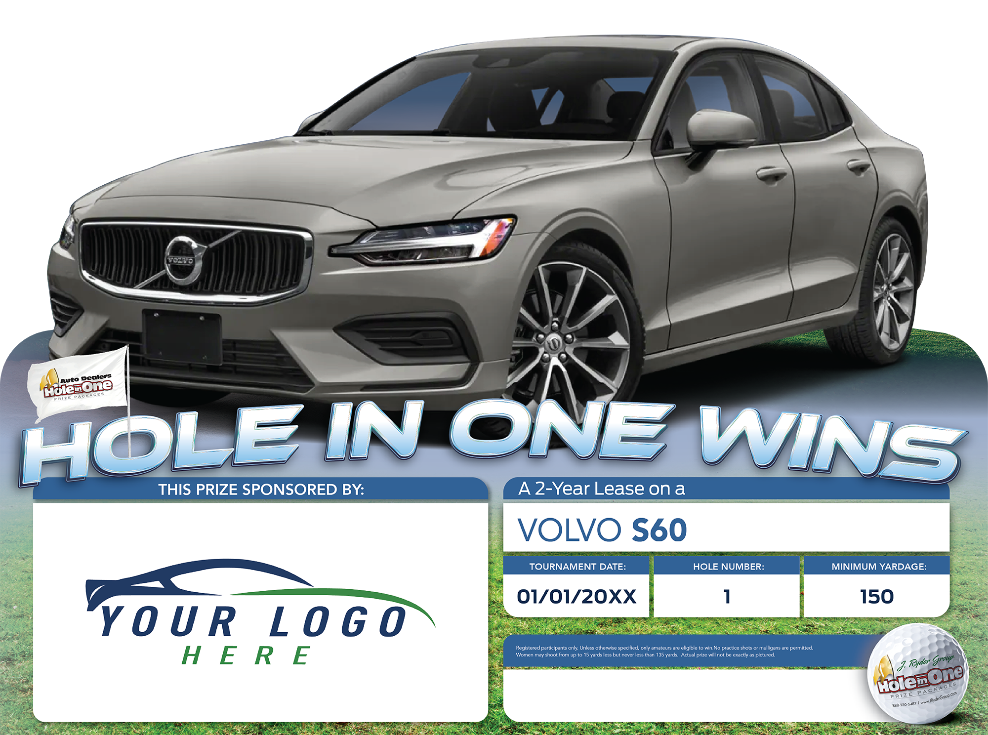 Volvo Hole in One Sign Example